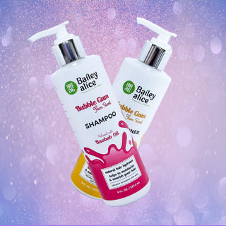 Baobab Shampoo and Conditioner Bubble Gum Yum Set