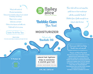Baobab Moisturizer - Bubble Gum Yum