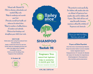 Baobab Shampoo - Unscented