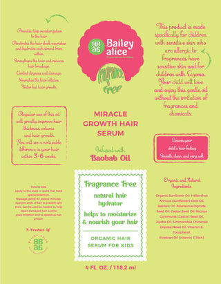 Baobab Hair Serum - Unscented