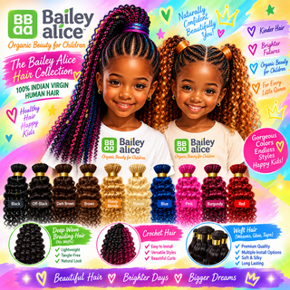 Crochet Deep Wave and Braiding Hair (No Wefts)
