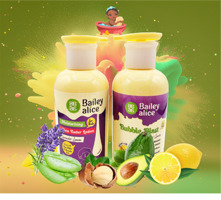 Lavender-Lemon Bubble Blast and Lotion