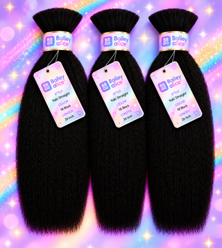 BA Yaki Straight Braiding Hair - NO Wefts